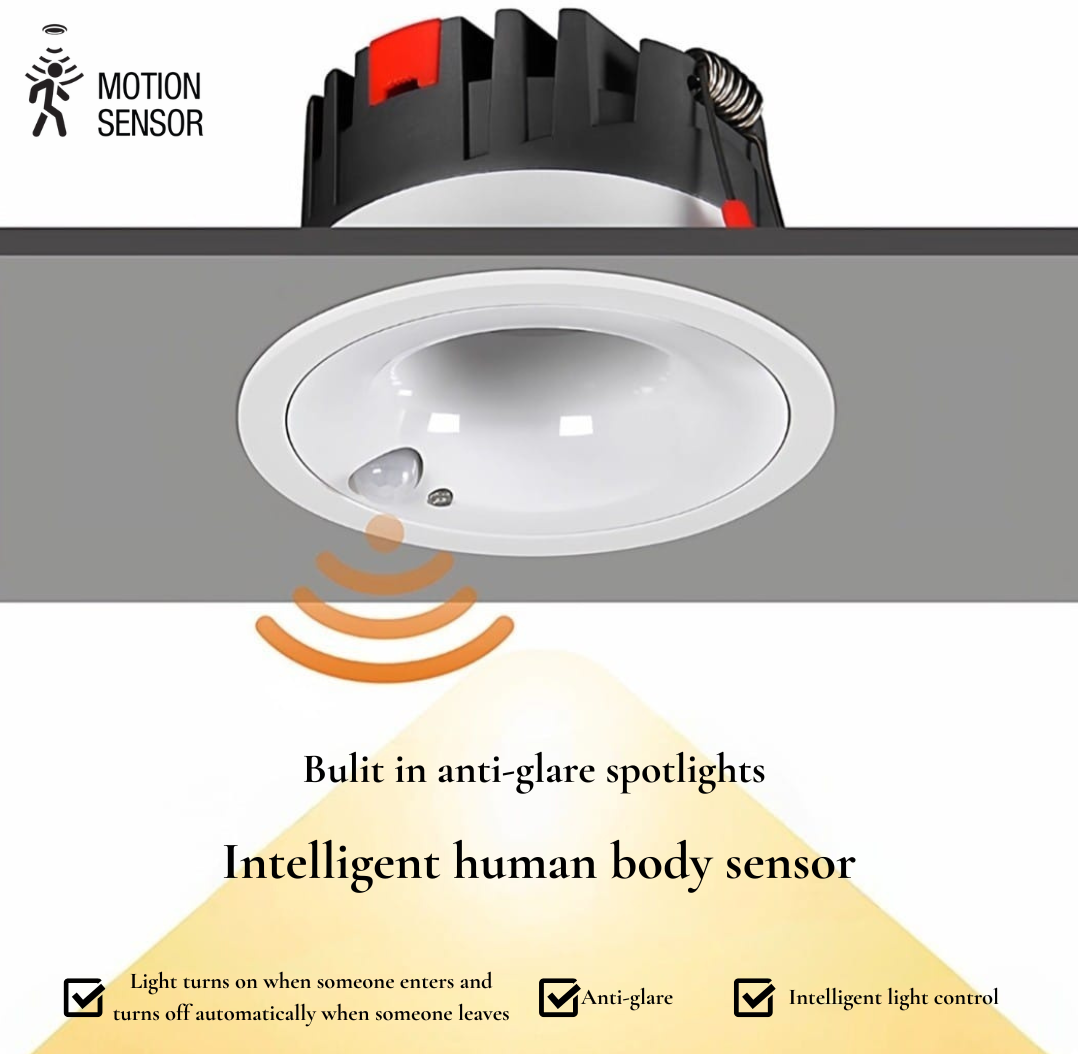 Downlight Sensor Light   (GYM75 10W)