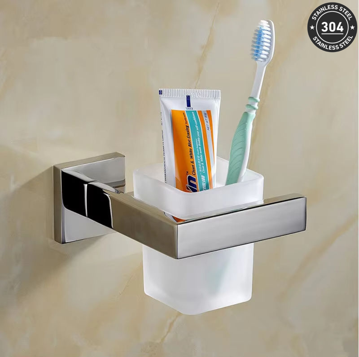 Stainless Steel Tumbler Holder (TS-1098-7 CH/BK)