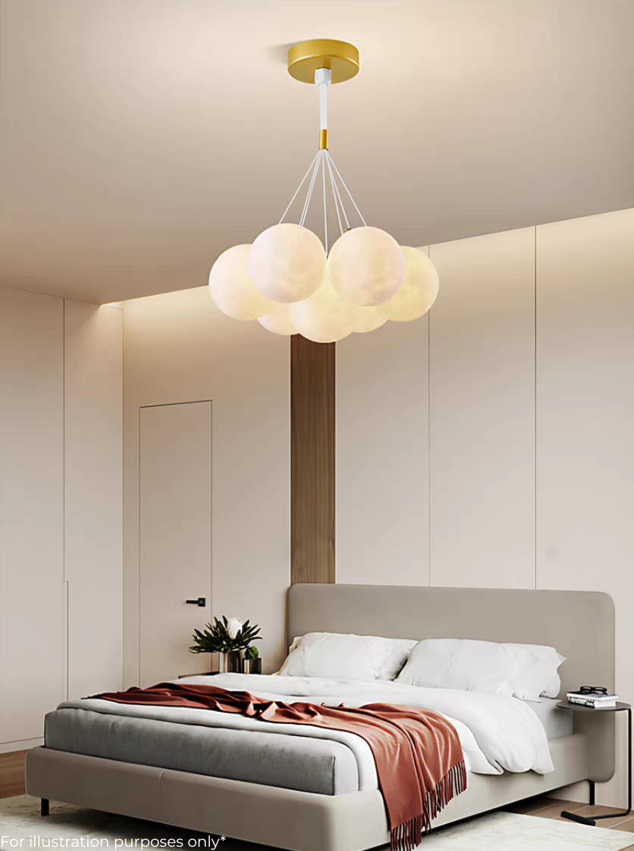 13 Moon Balls Pendant Hanging Light (D9300/13)