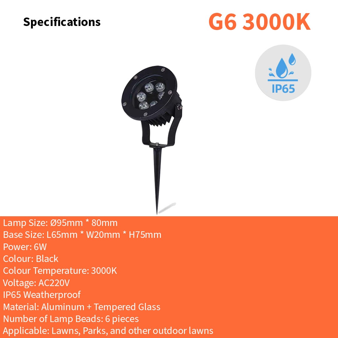 Garden Light (G3/G6/G9/G12/G18 3000K)