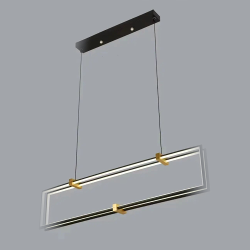Modern Rectangular Pendant Light