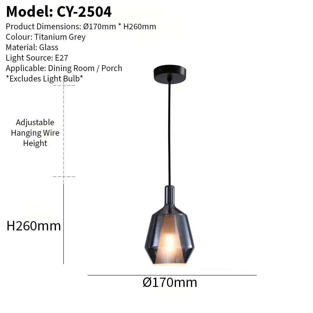 CY-2503/2504 Pendant Lamp