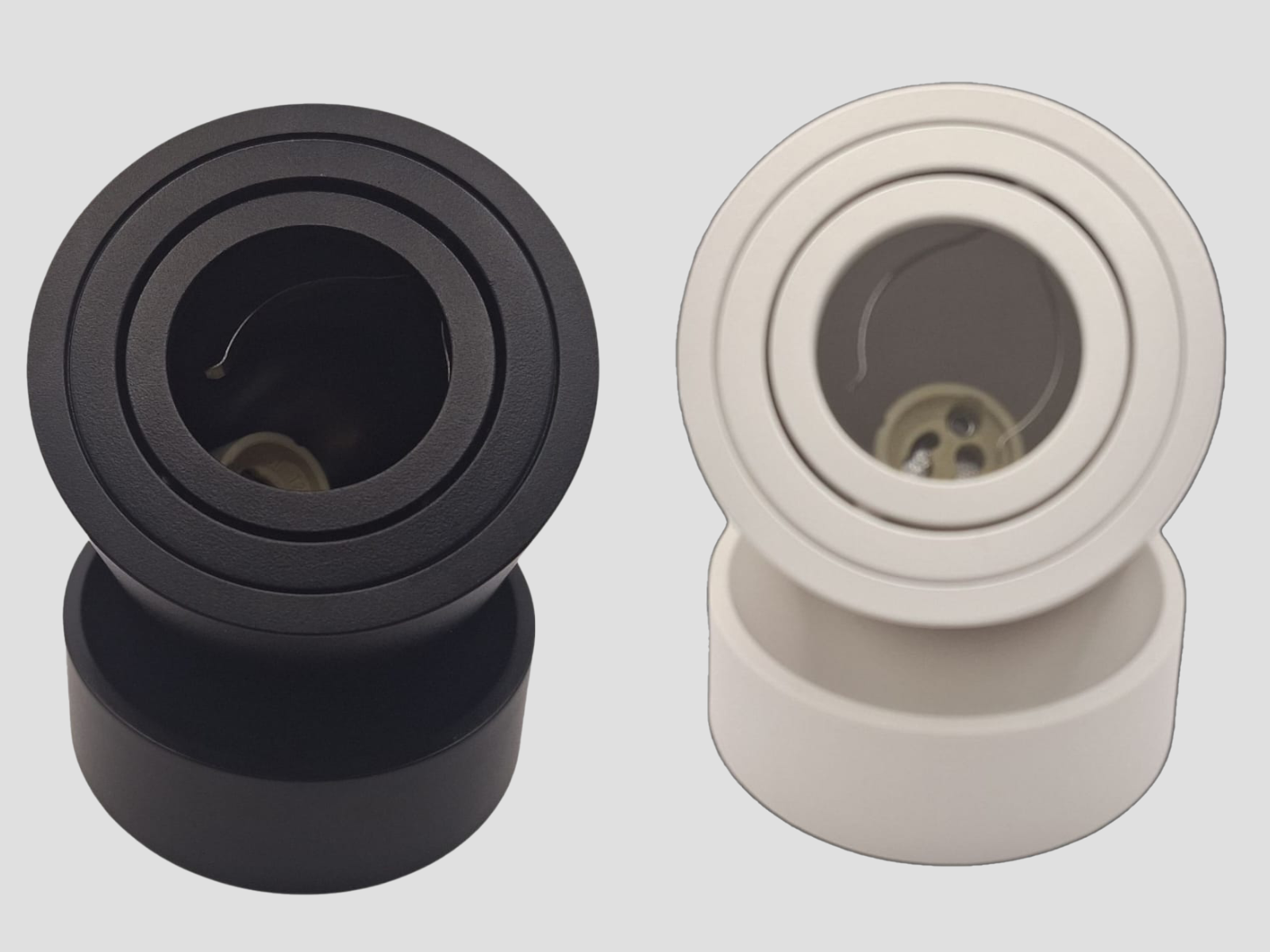 Surface-Mounted Adjustable Ceiling Gu10 Spotlight Casing