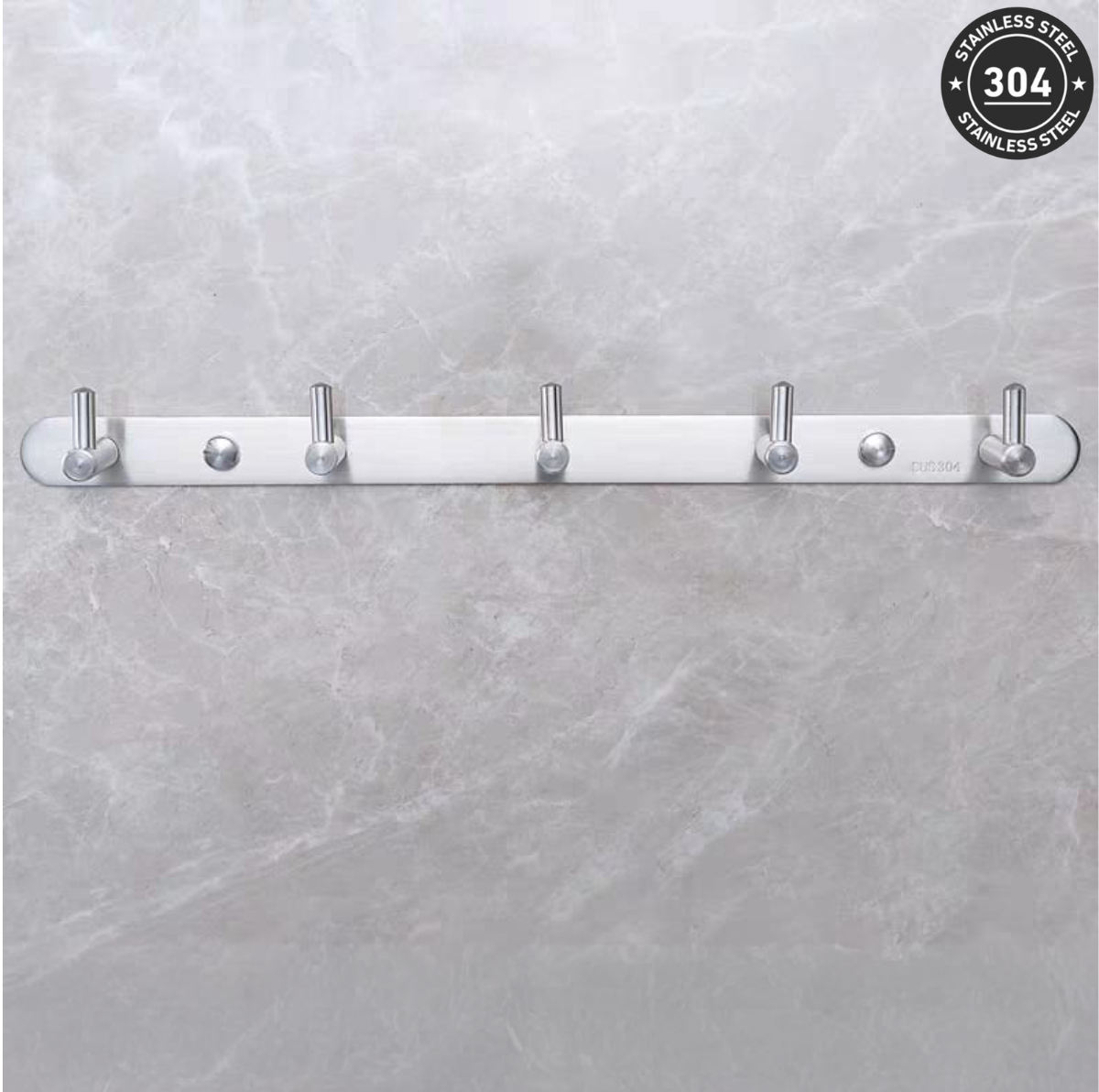 Stainless Steel Single Hook Rack 