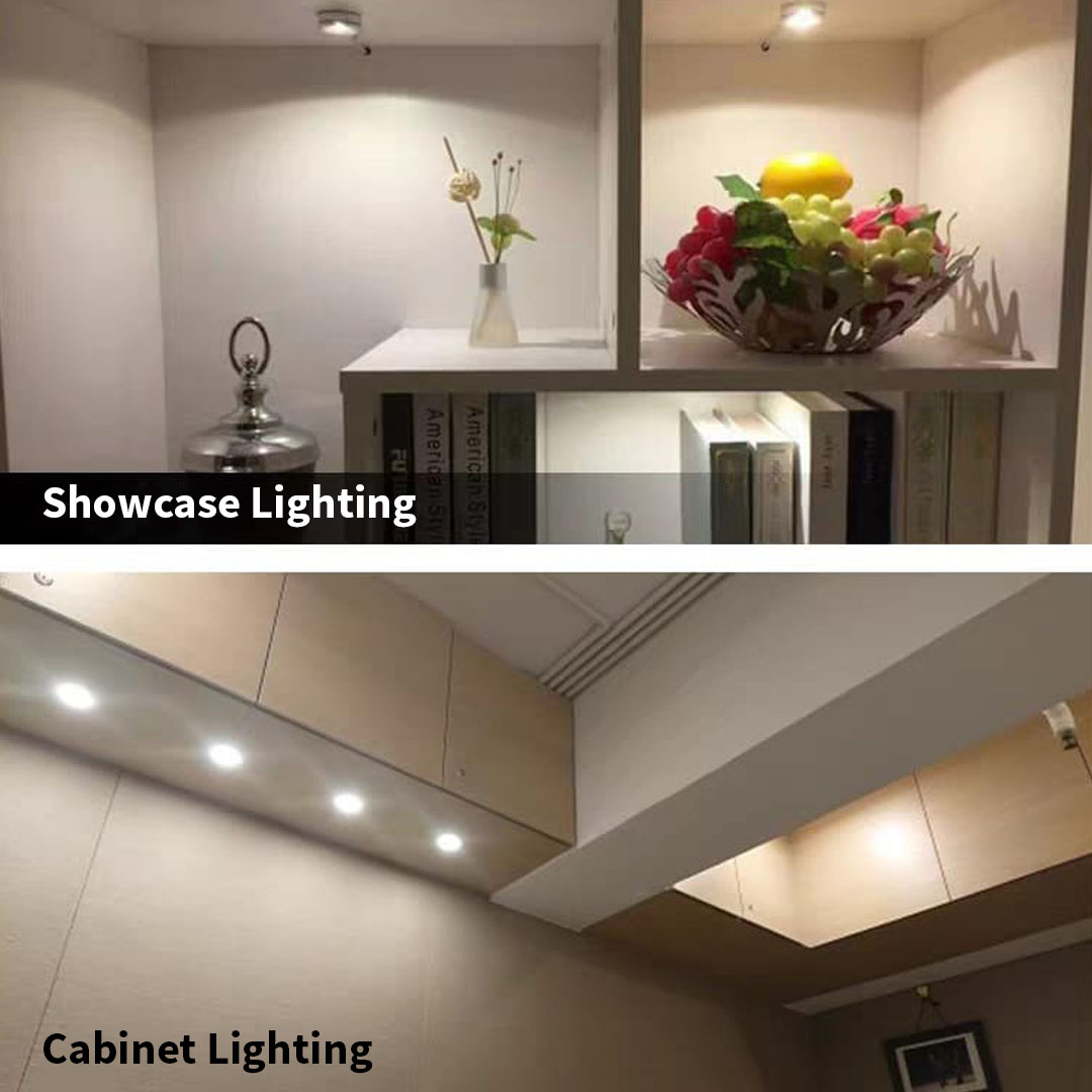 Recessed Cabinet Light (6009-SLV)