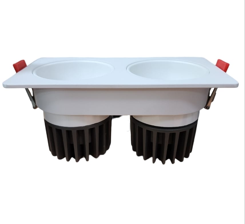 COB 12W Bulb Double Casing (12Wx2-WH)