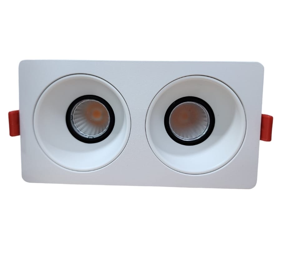 COB 12W Bulb Double Casing (12Wx2-WH)