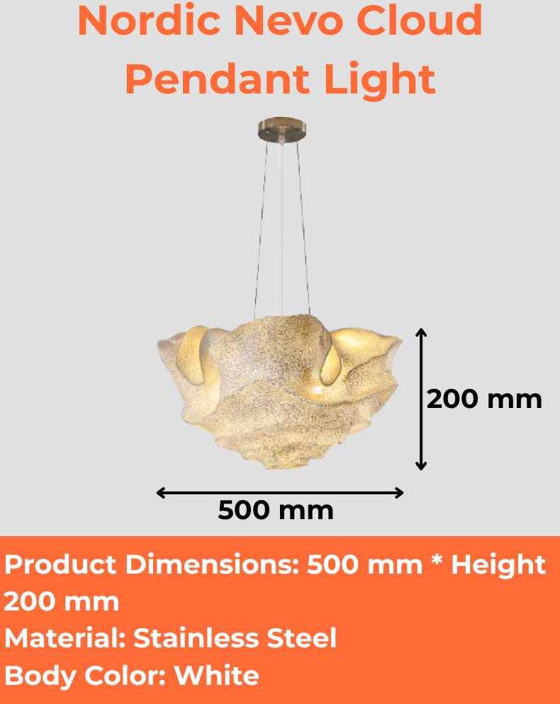 Nordic Nevo Cloud Pendant Light