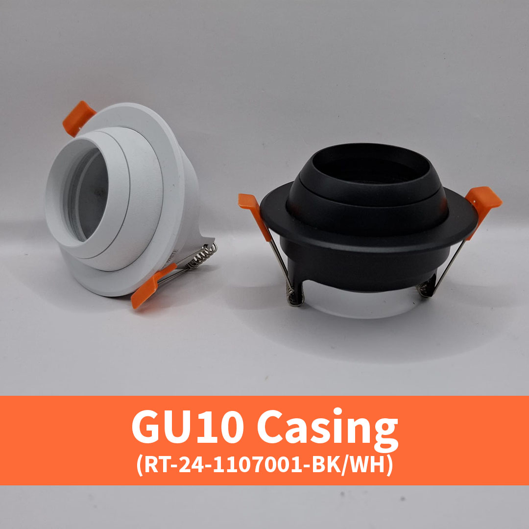 GU10 Casing (RT-24-1107001-BK/WH)