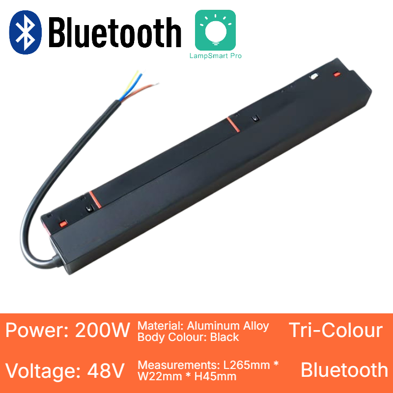 Black Magnetic Track Driver Bluetooth