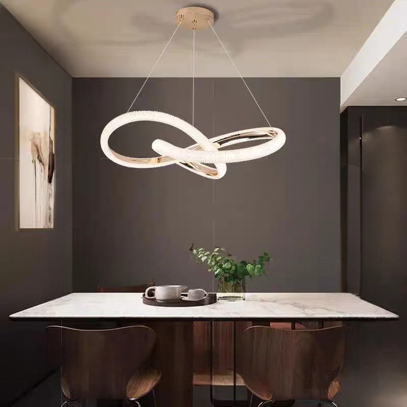 Double Loop Pendant Light (H/C-331-GD)