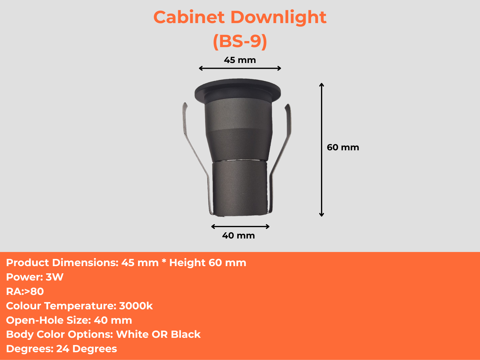 Cabinet Downlight (BS-9)