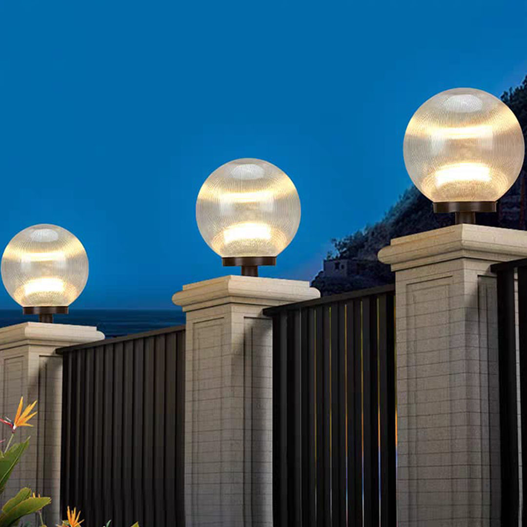 Round Clear Pillar Light (RD Pillar 250/Clear)