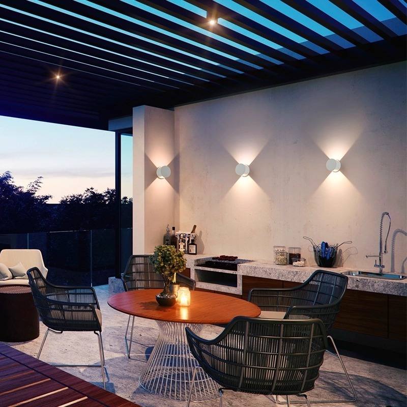 Round LED Gypsum Wall Light (1042)