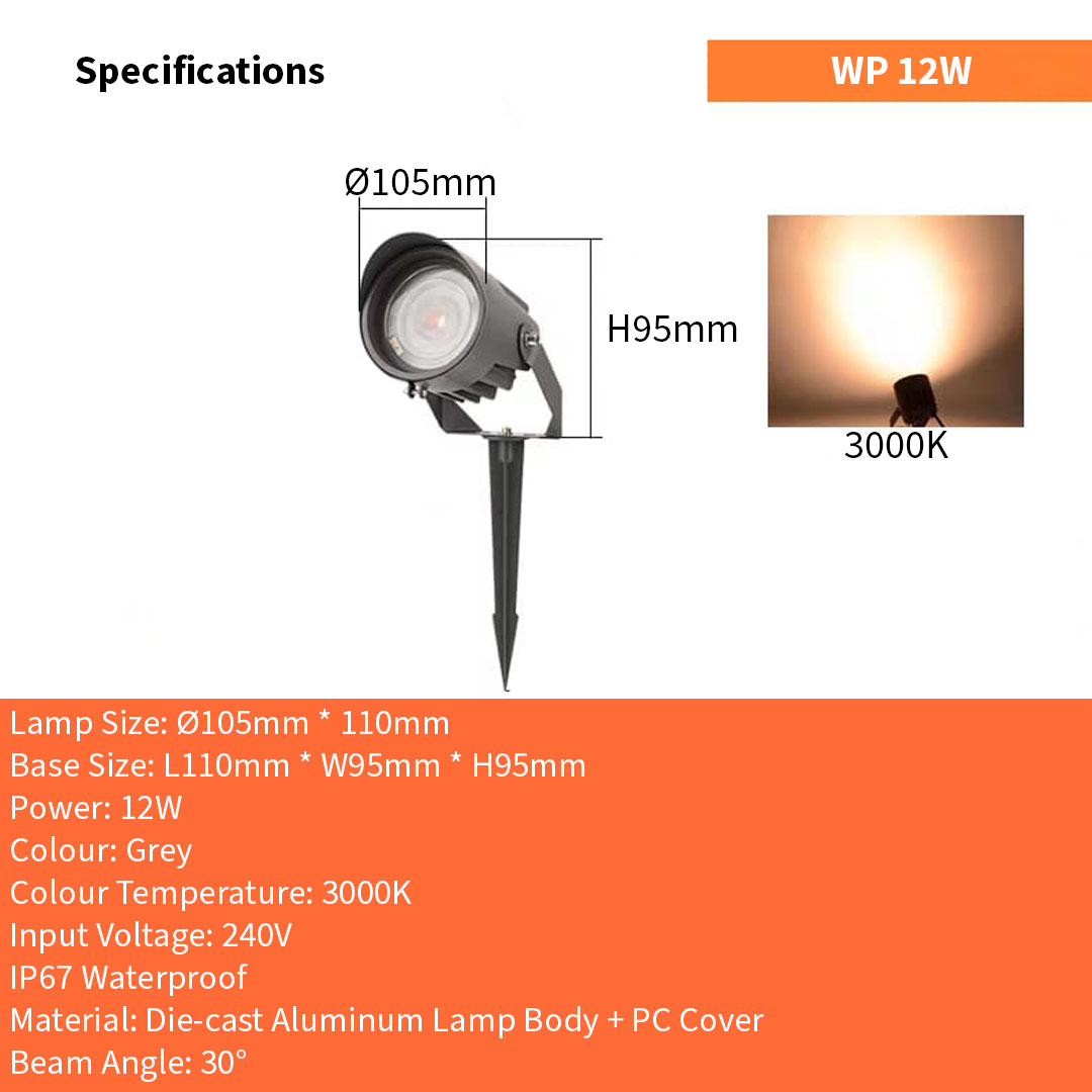 Garden Light (LED 6W/12W/24W)