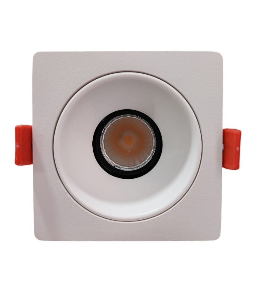 COB 12W Bulb Square Casing (12W-SQ-WH)