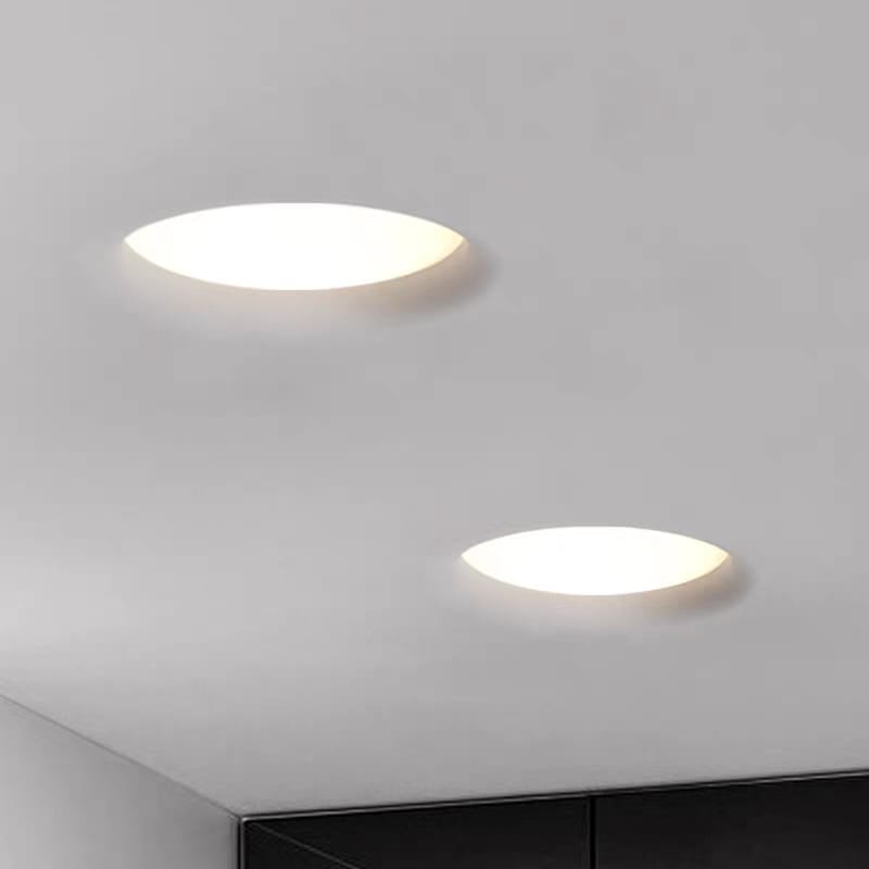 Gypsum Round Recessed Downlight (1077-450)