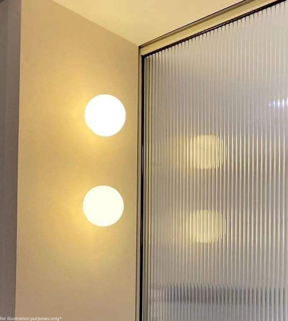 Glass Orb Wall Light (YH931)