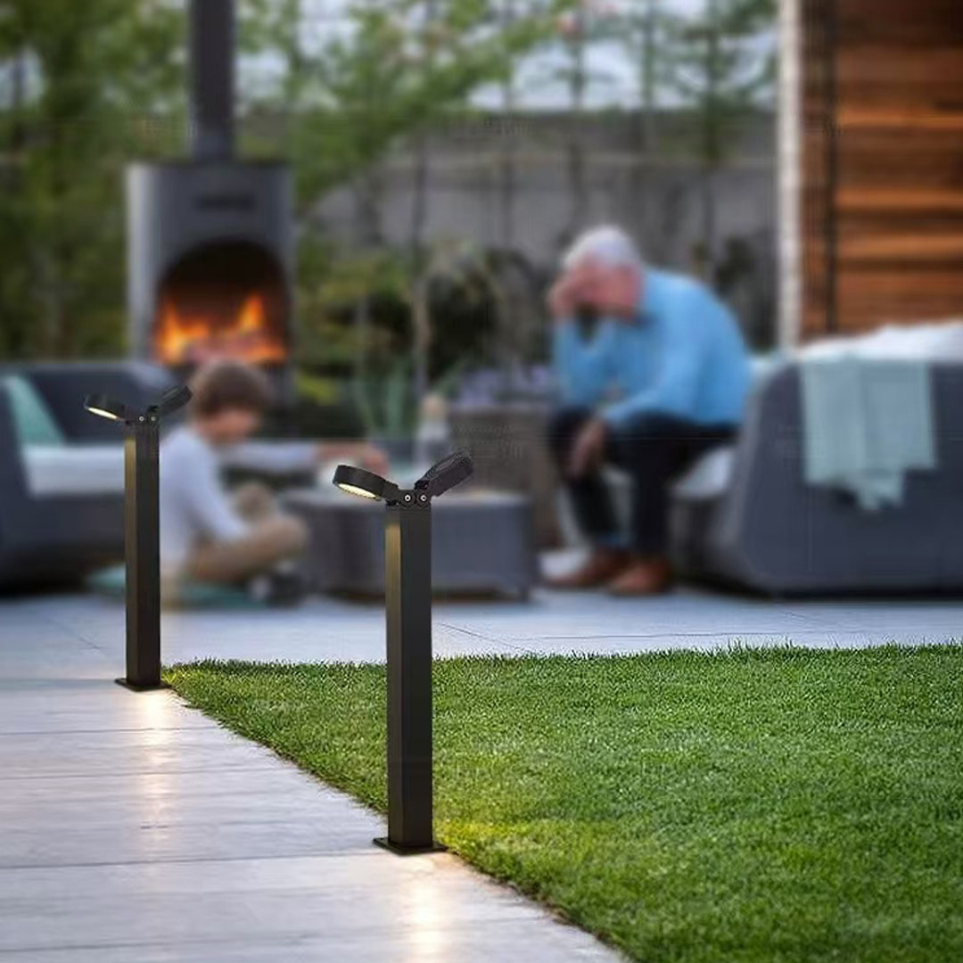 Double Head Outdoor Bollard