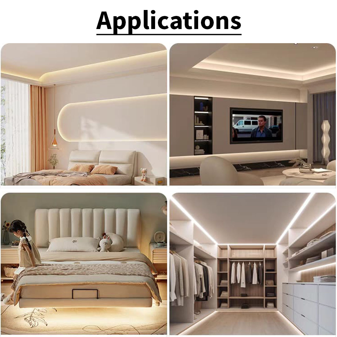 Tri-Colour COB LED Strip Light