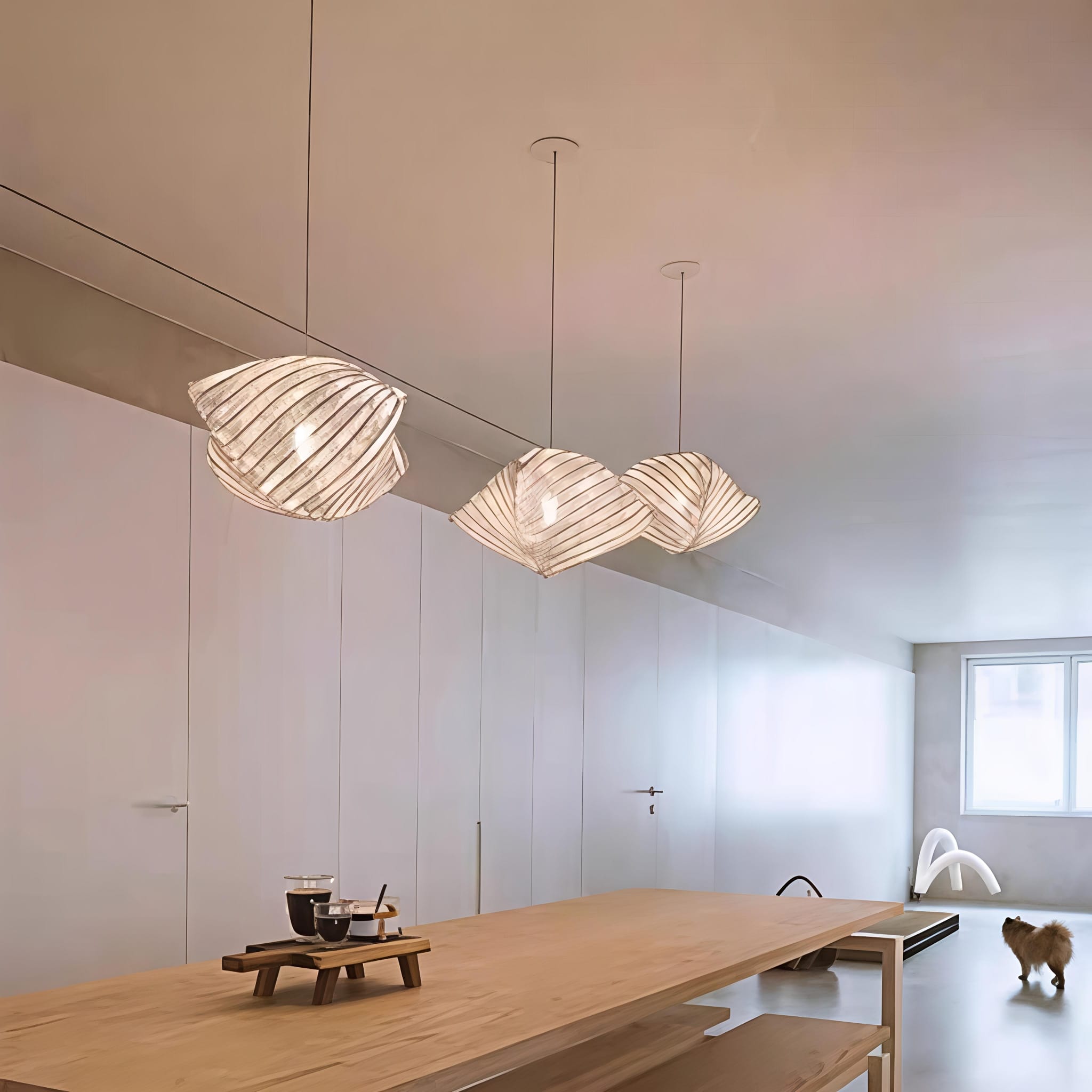 Nordic Shell Shaped Chandelier
