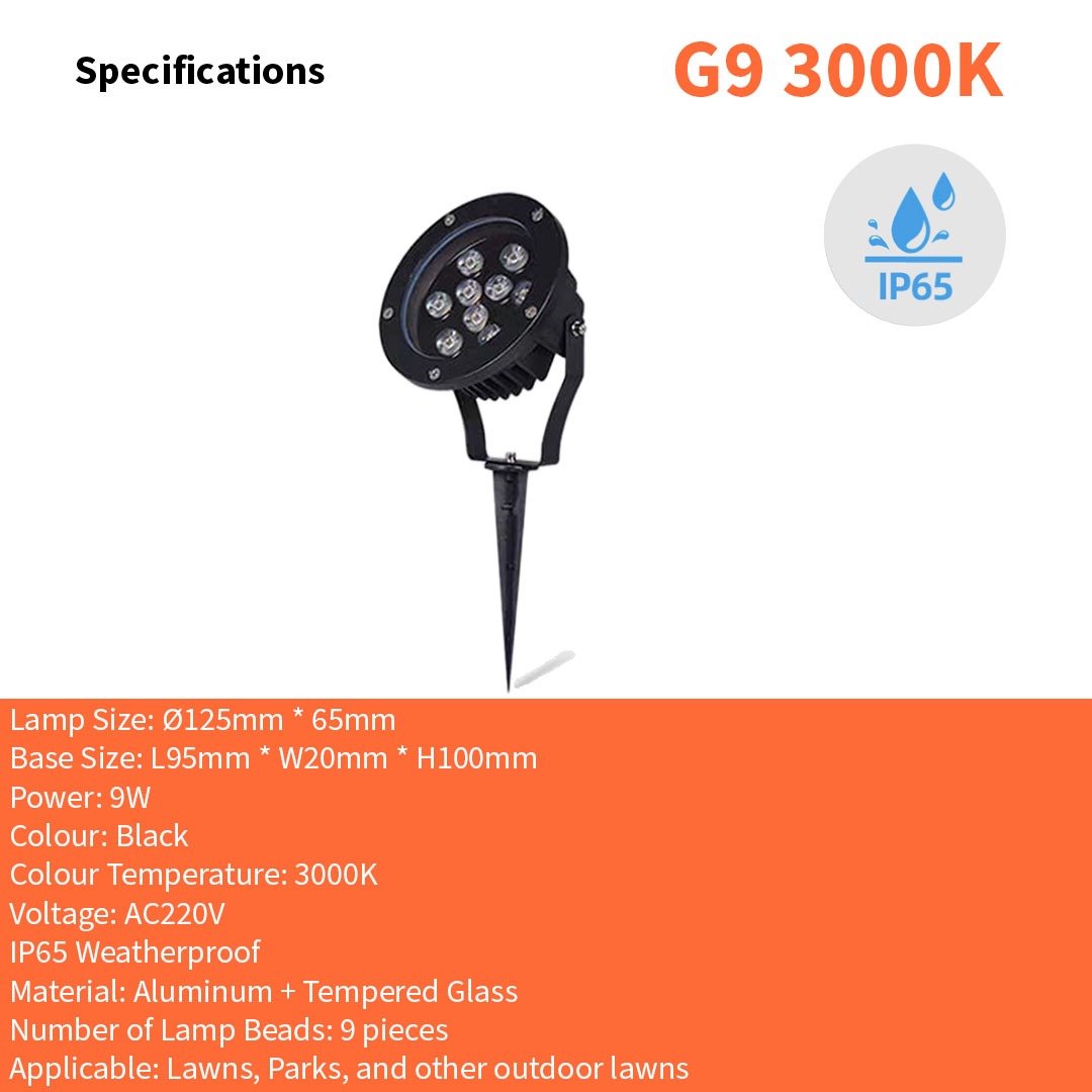 Garden Light (G3/G6/G9/G12/G18 3000K)